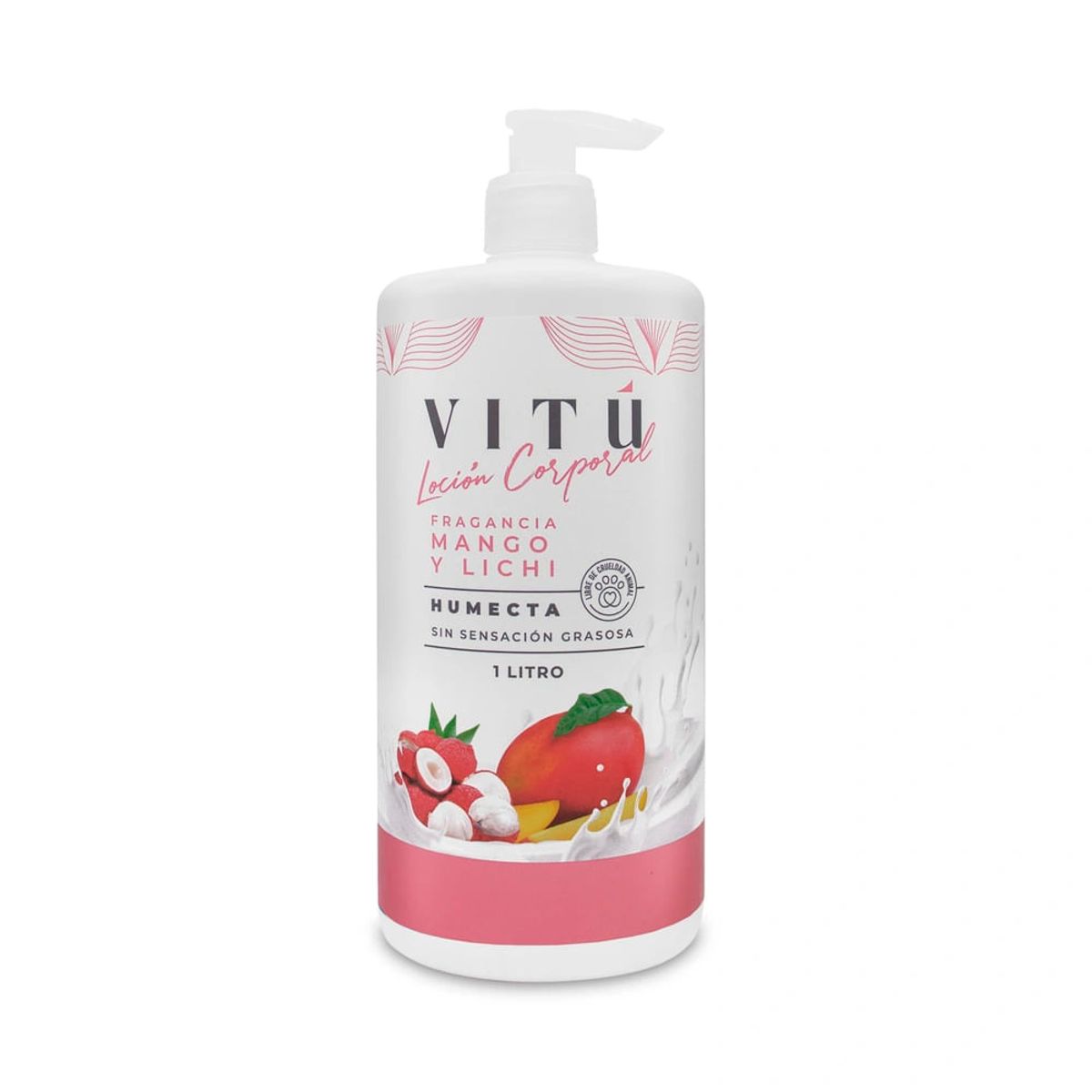 VITU - Crema Vitú Loción Vitú Corporal Mango Y Lichi 1L
