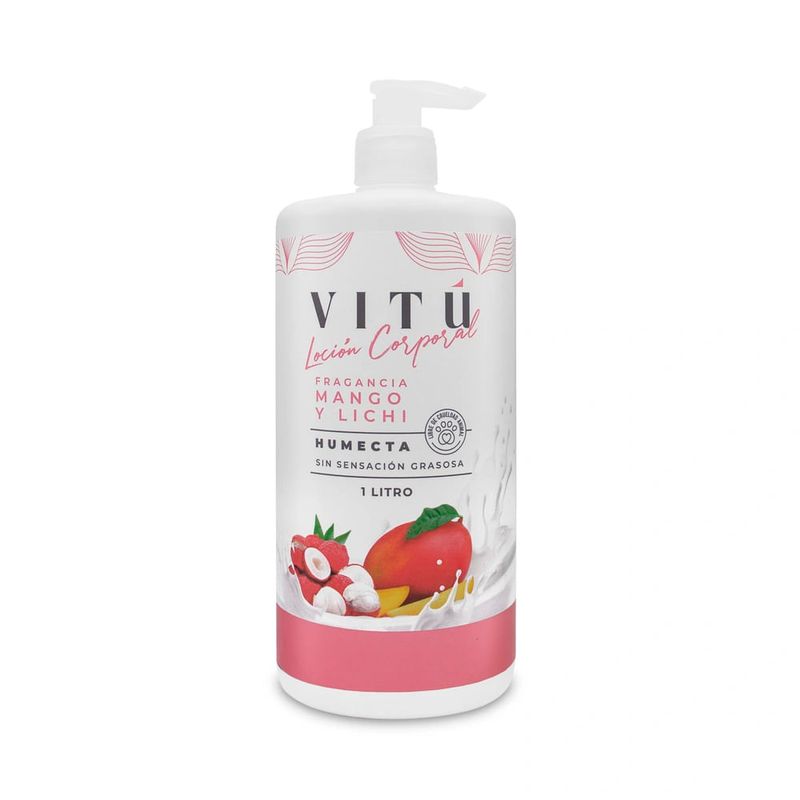 VITU - Crema Vitú Loción Vitú Corporal Mango Y Lichi 1L