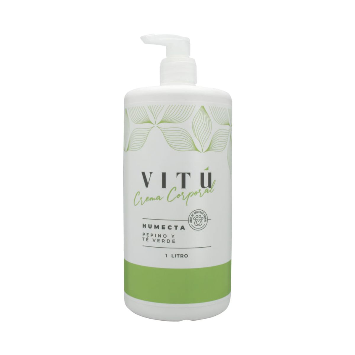 VITU - Crema Vitú Corporal Pepino Y Té Verde 1L