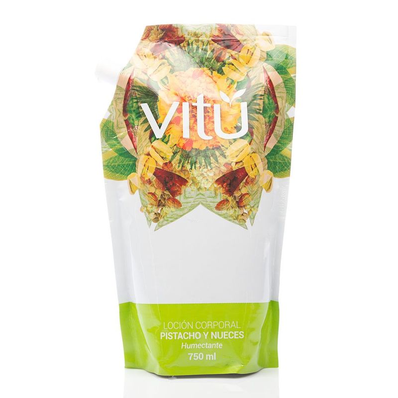 VITU - Crema Vitú Loción Vitú Corporal Pistacho Y Nueces En Doypack