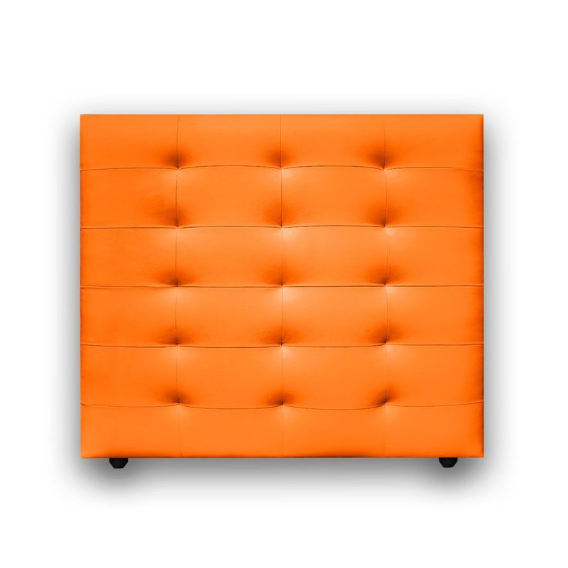 MAGIC CLASS - CABECERO HORSE DE PISO200X120 MICROFIBRA NARANJA