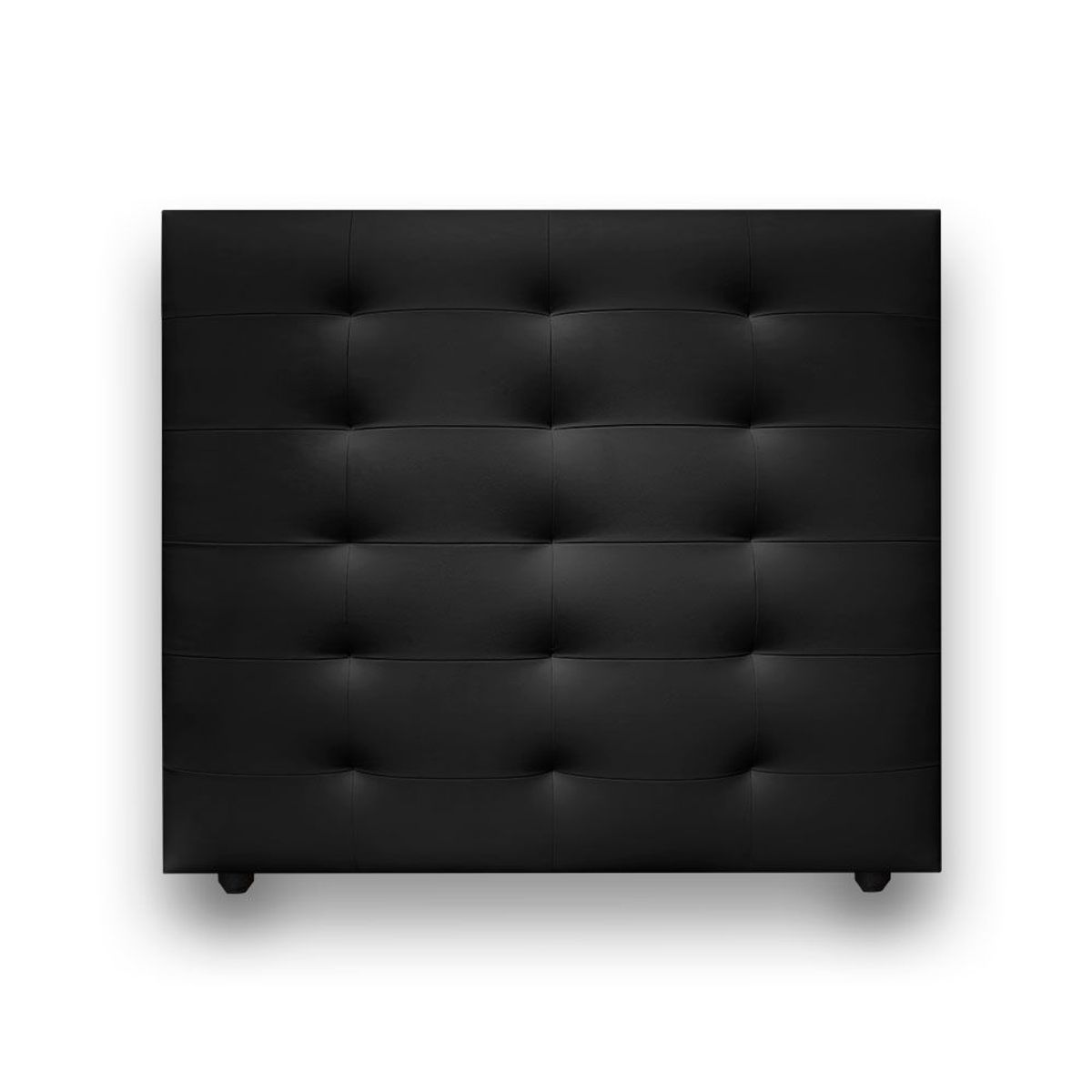 MAGIC CLASS - CABECERO HORSE DE PISO200X120 MICROFIBRA NEGRO