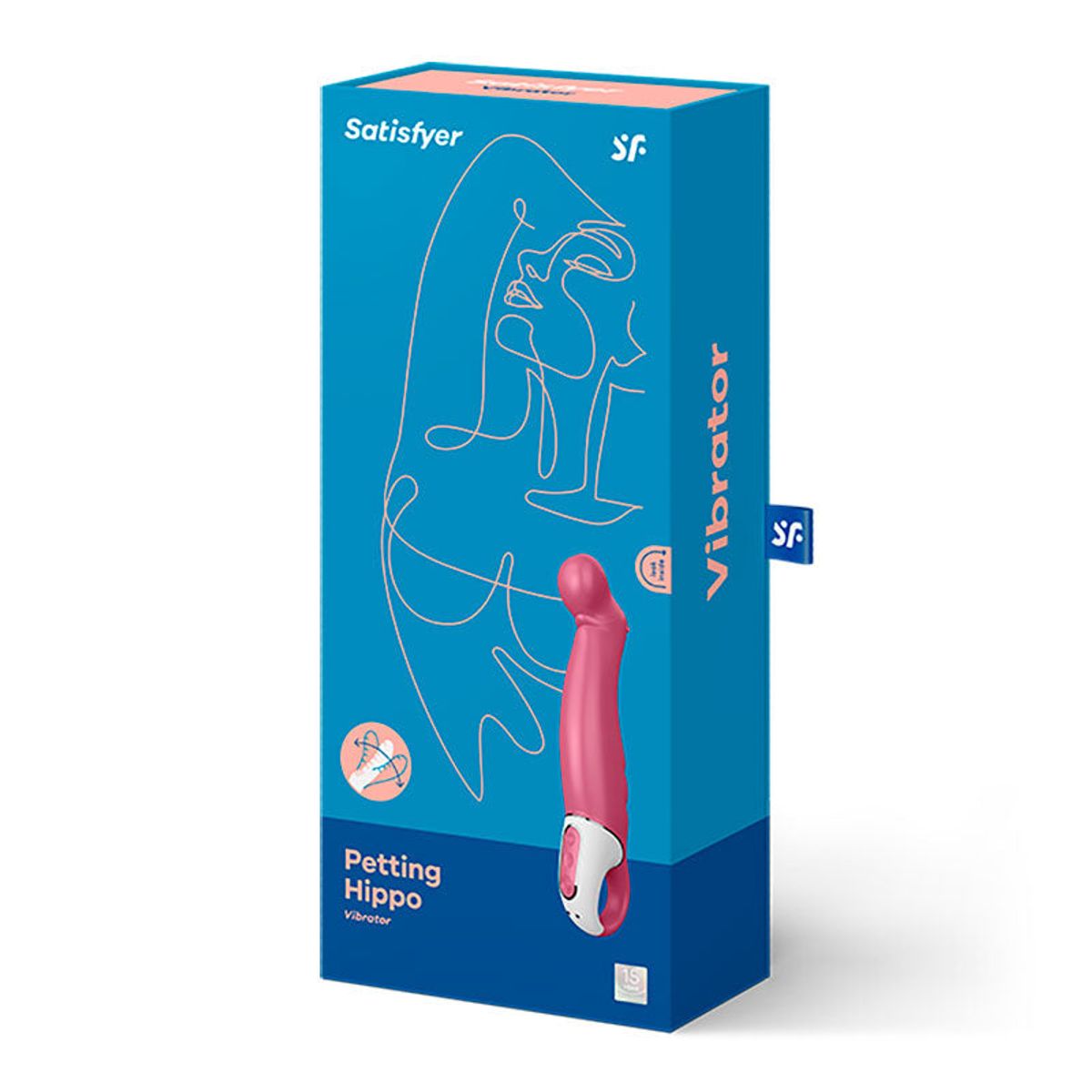 SATISFYER - SATISFYER Vibes Petting Hippo punto G 100% Original