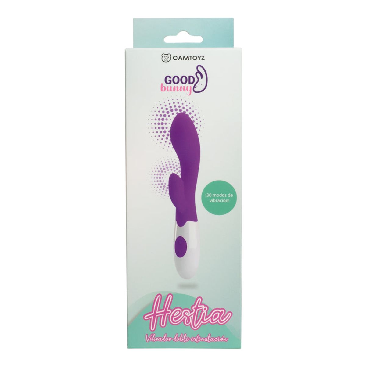 GENERICO - Vibrador Hestia Camtoyz – Doble Motor Punto G y Clítoris, 30 Modos
