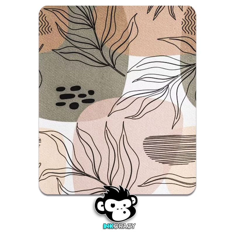 GENERICO - Mouse Pad Aesthetic Flores Ink Crazy