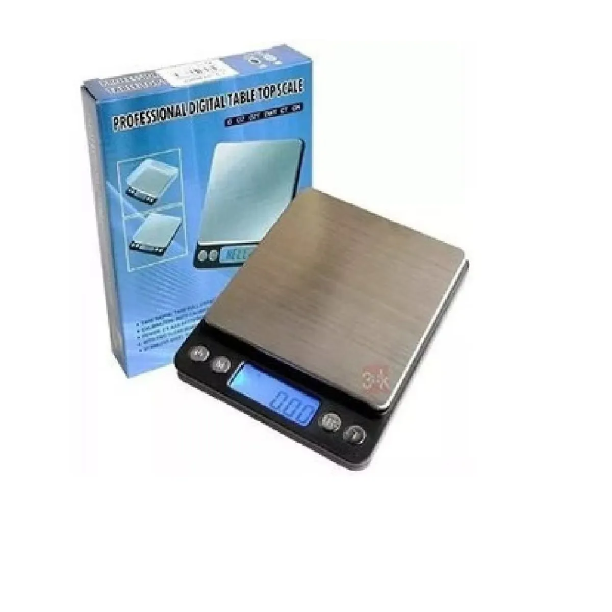 GENERICO - Balanza gramera bascula digital table top scale 500g