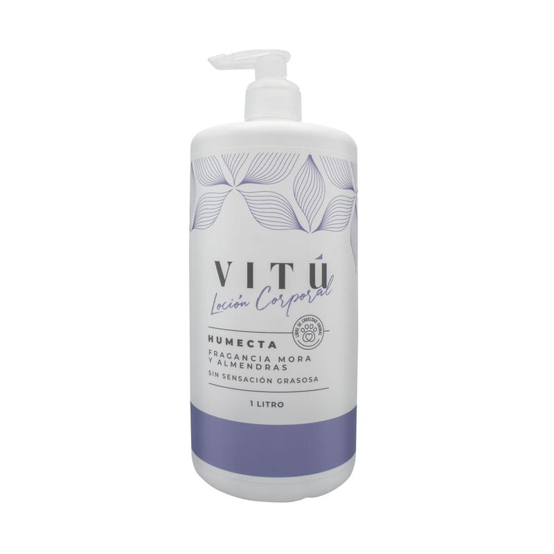 VITU - Crema Vitú Loción Corp Mora Y Almendras 1L