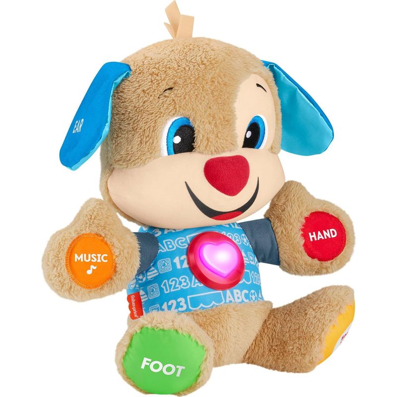 FISHER PRICE - Peluche Perrito Azul Interactivo Fisher Price Nueva Edición