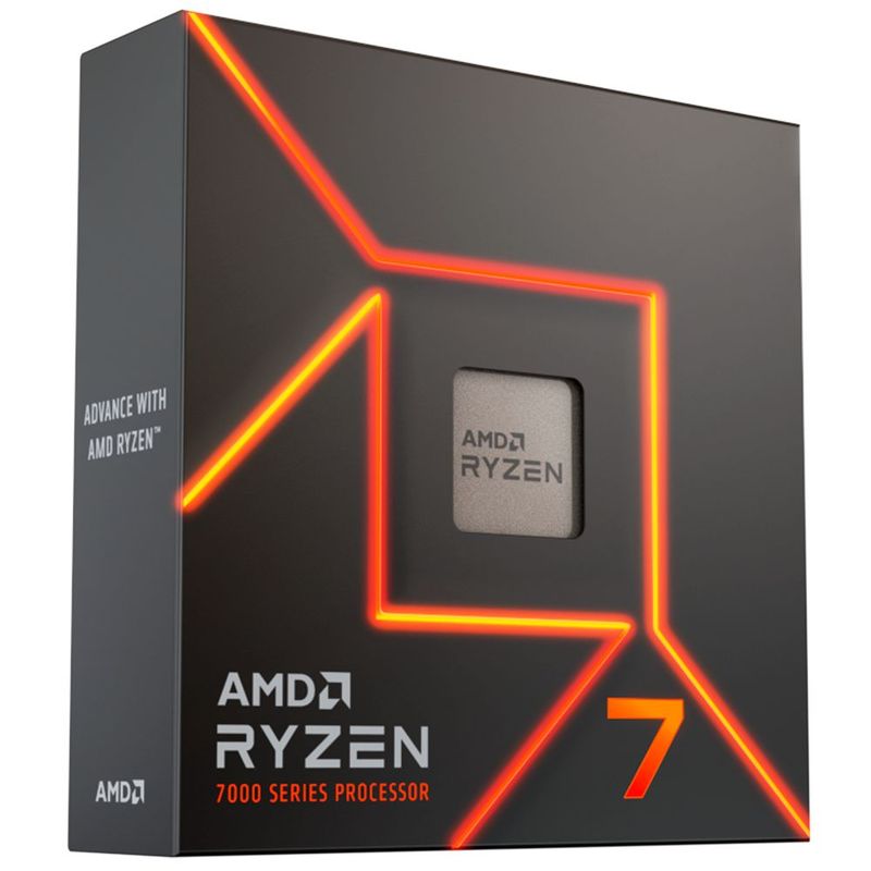 AMD - Procesador AMD Ryzen 7 7700X AM5.