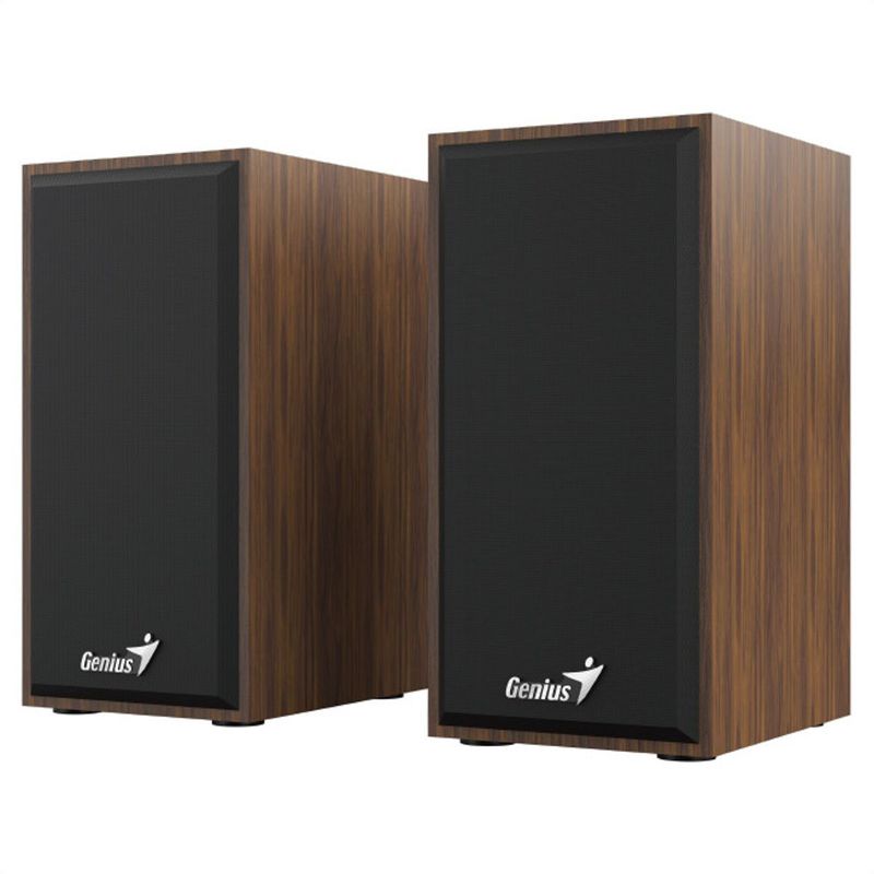 GENIUS - Altavoces Estéreo De Madera Usb Genius Sp-hf180  35mm Brn