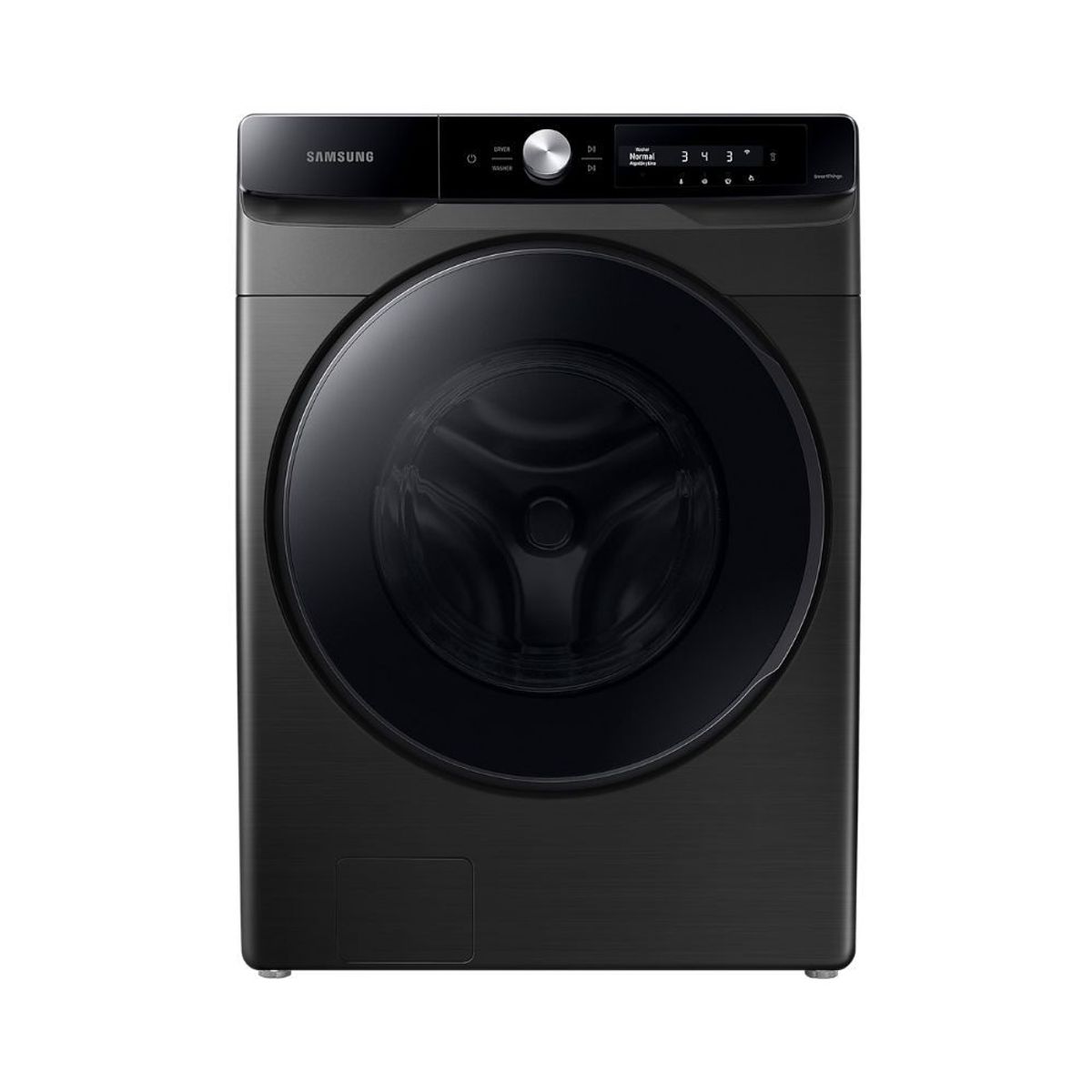 SAMSUNG - Lavadora Samsung WF22C6400AV 22Kg/48Lb Carga Frontal Negro