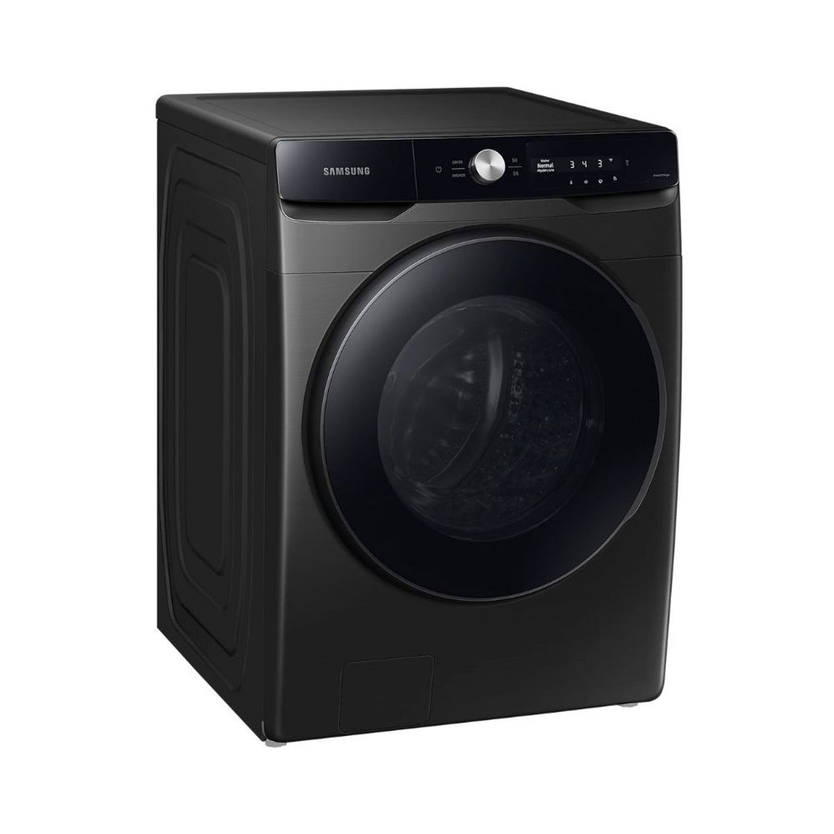 SAMSUNG - Lavadora Samsung WF22C6400AV 22Kg/48Lb Carga Frontal Negro