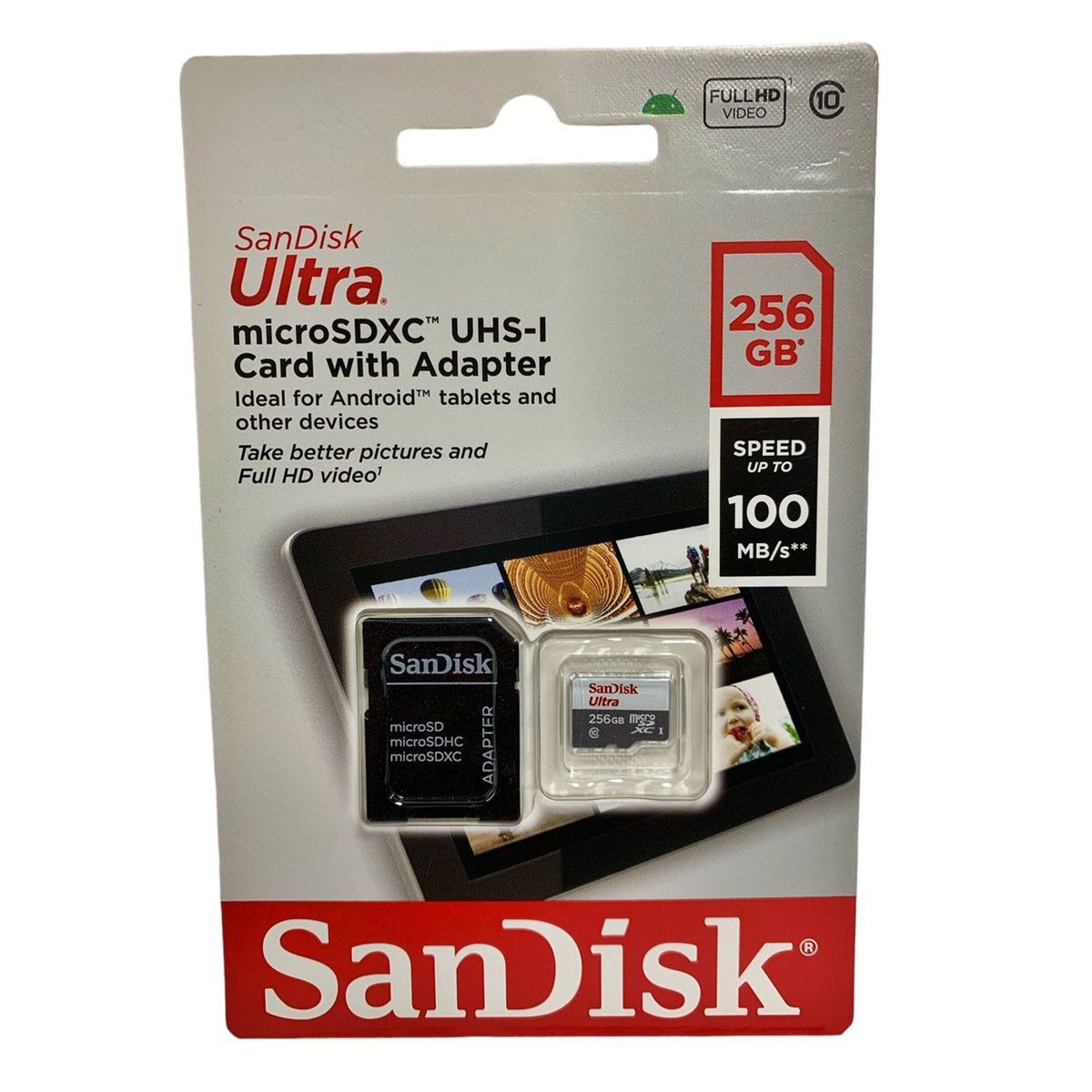 GENERICO - Tarjeta de Memoria Sandisk Micro Sd 256 GB Clase 10