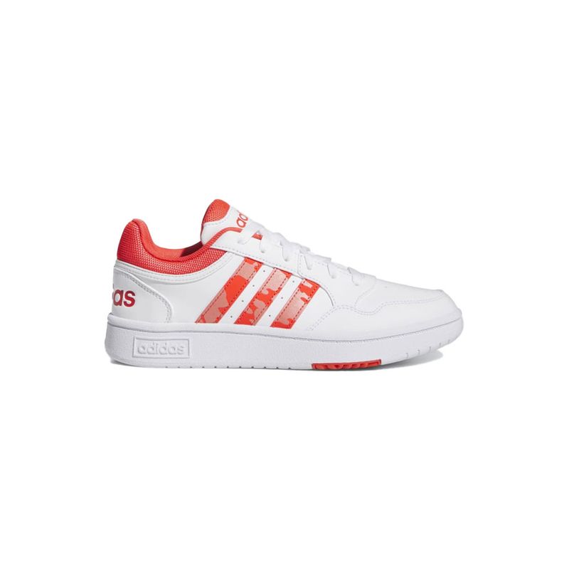ADIDAS - Tenis Mujer adidas Hoops - Blanco-Rojo