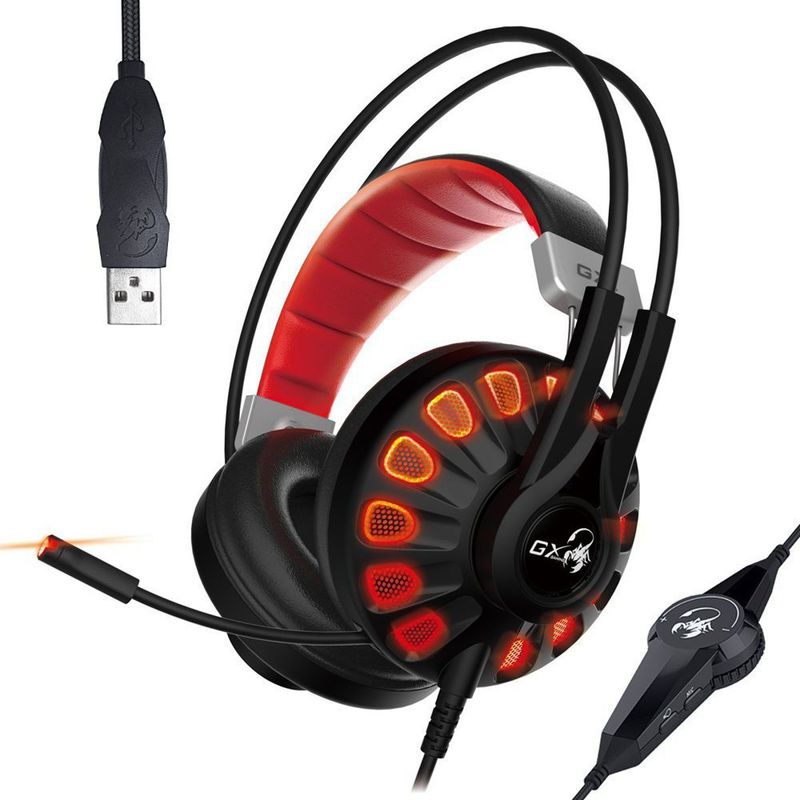 GENIUS - Diadema Genius GX Gaming Lychas HS-G680 / Sonido 7.1 Canales