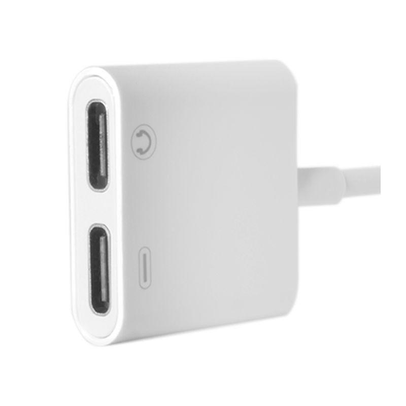 GENERICO - Adaptador Convertidor de Audio y Carga para Dispositivos Tipo C