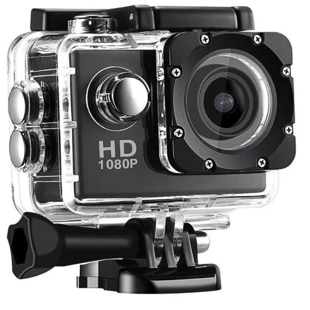 GENERICO - Camara HD Deportiva Wifi Sumergible 30mt Sports Casco Moto