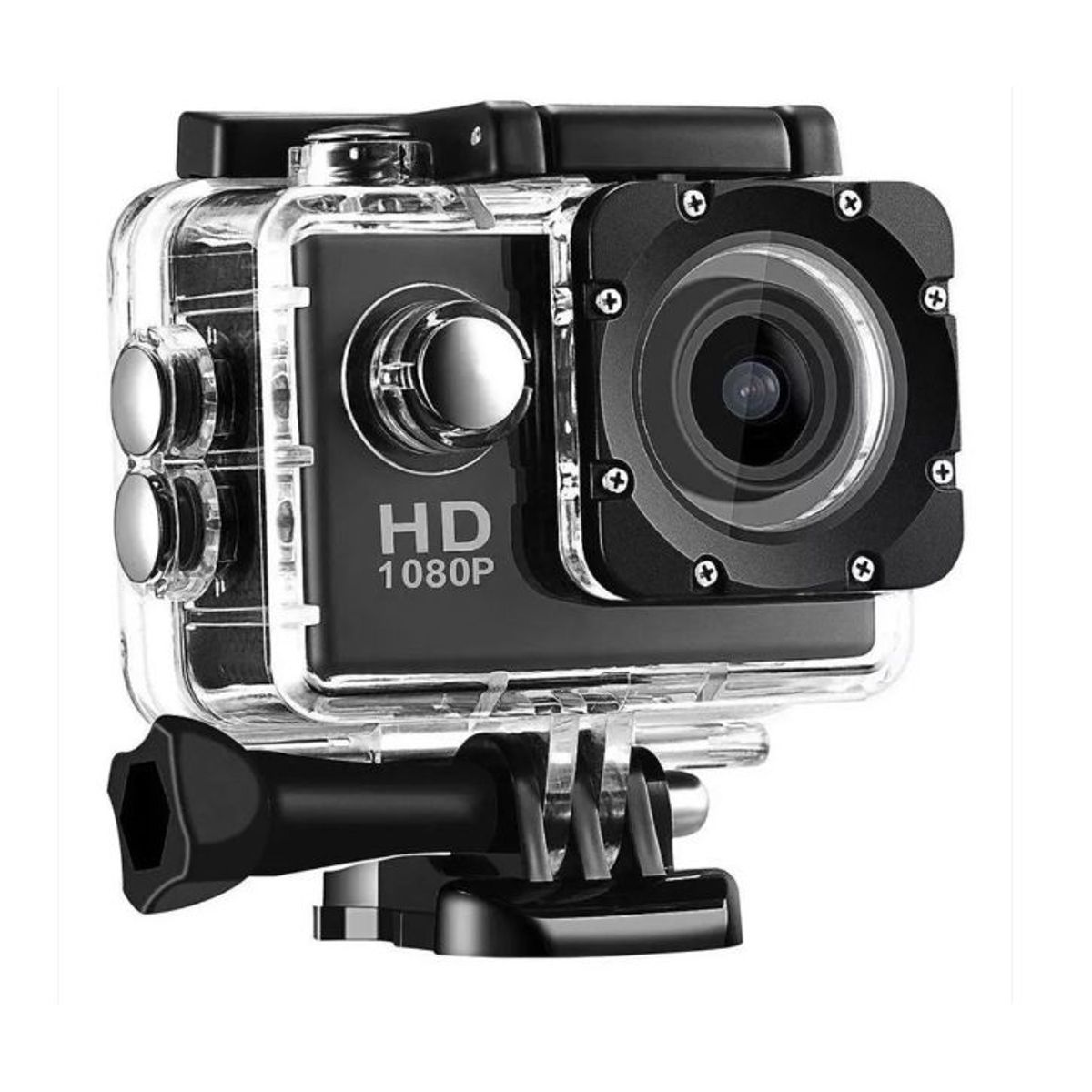 GENERICO - Camara HD Deportiva Wifi Sumergible 30mt Sports Casco Moto