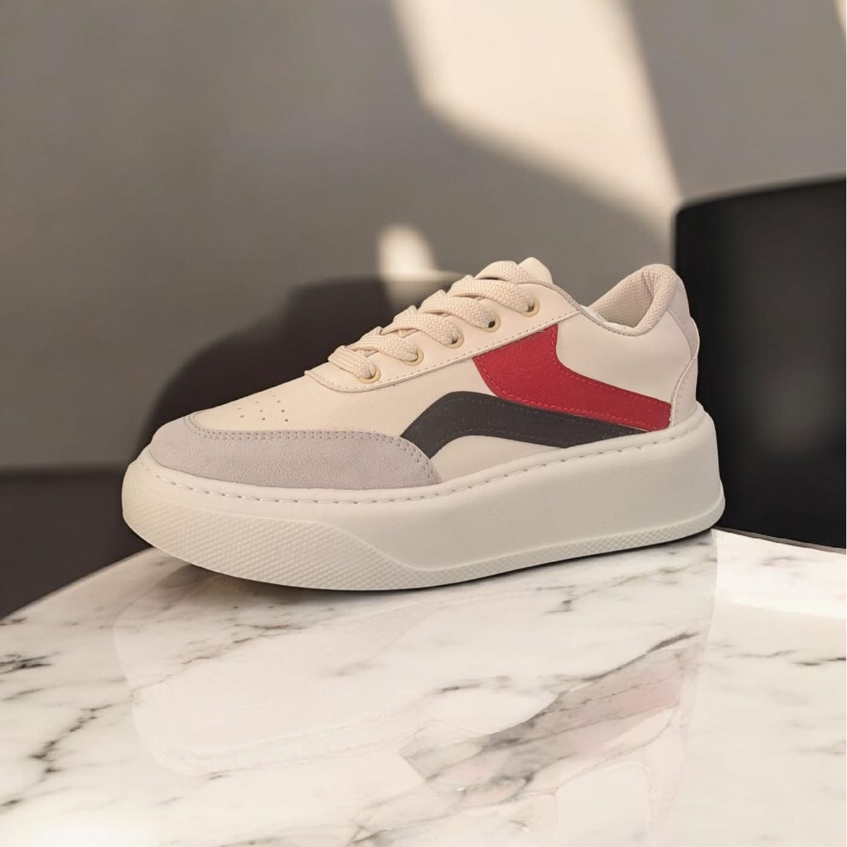EVEGONZ - Tenis Casual Dama Calzado de Moda Urbana
