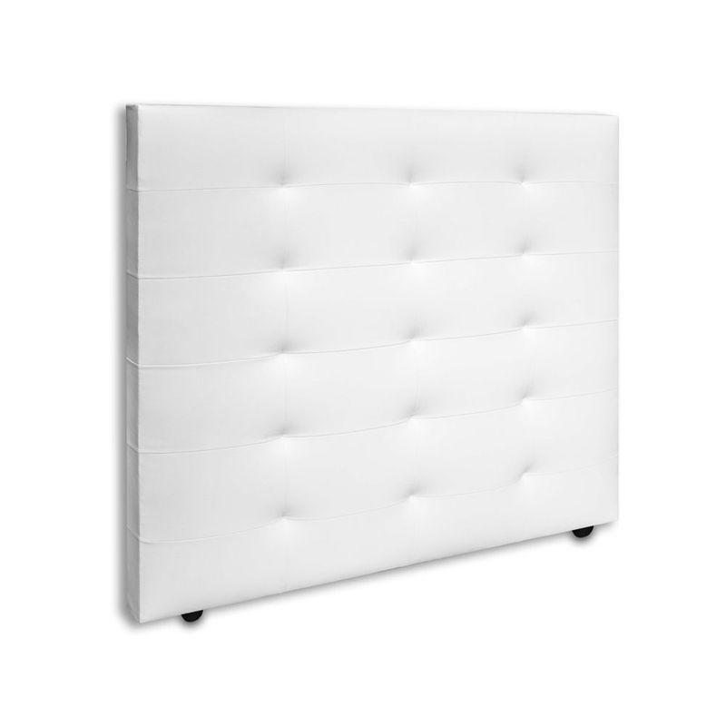 MAGIC CLASS - CABECERO HORSE DE PISO140X120 ECOCUERO BLANCO