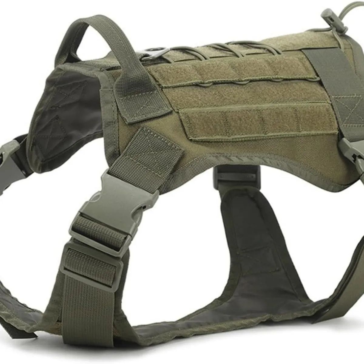 GENERICO - Pechera Chaleco Tactico Arnés Para Mascota Perro VERDE