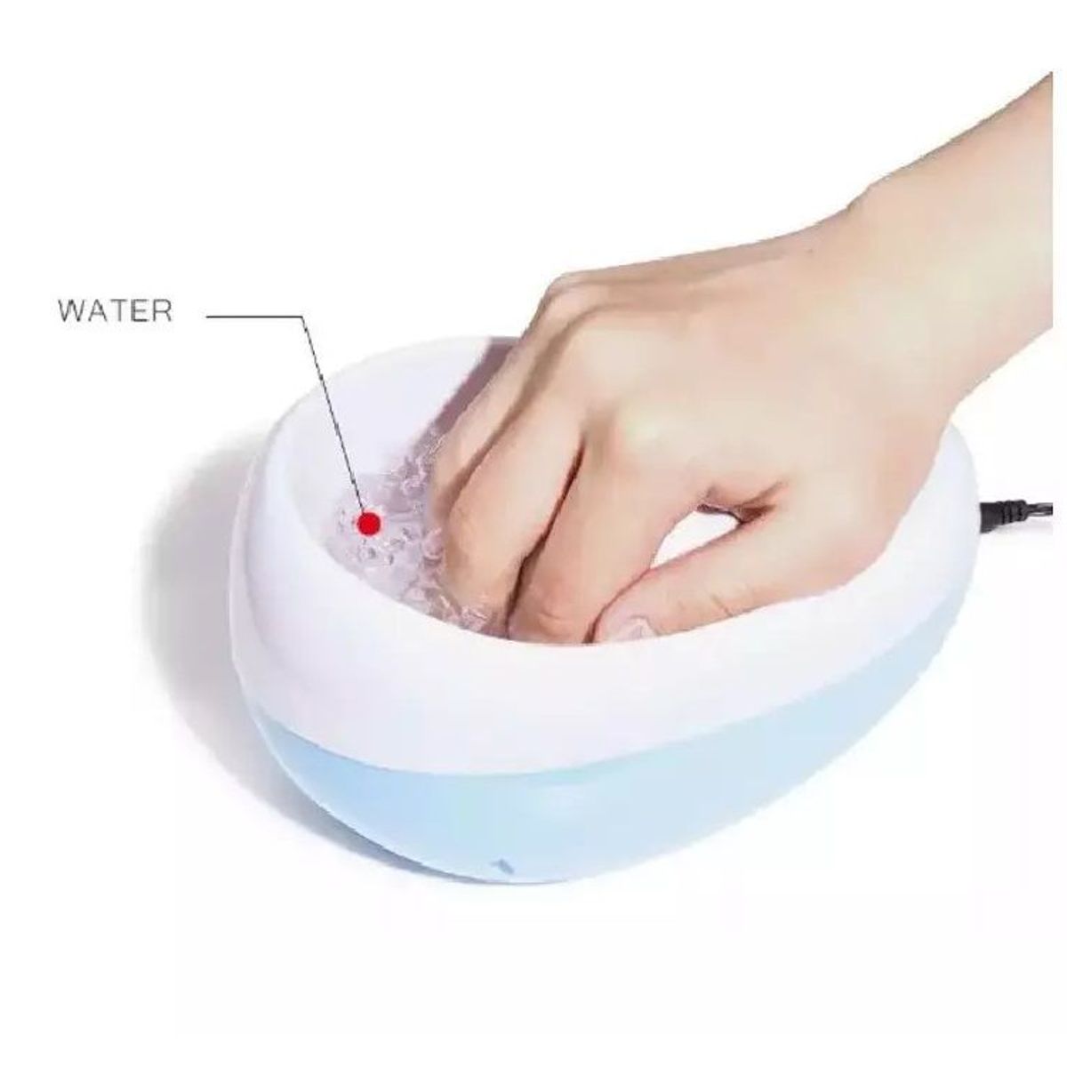 GENERICO - Maquina Burbujas Spa Manicura Suaviza Cuti­culas