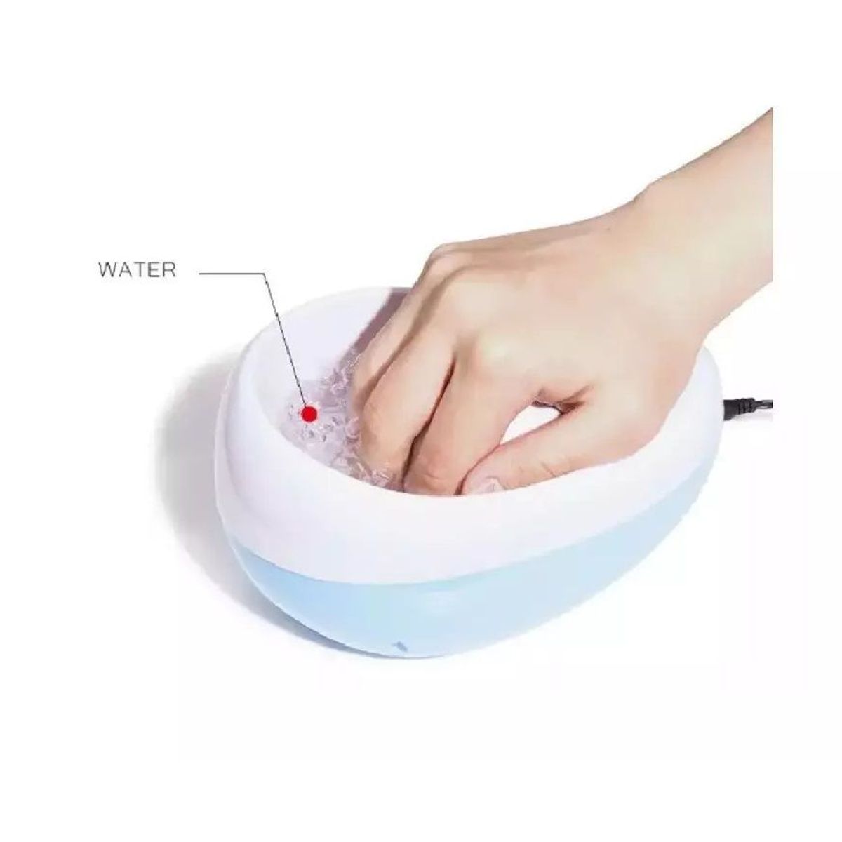 GENERICO - Maquina Burbujas Spa Manicura Suaviza Cuti­culas