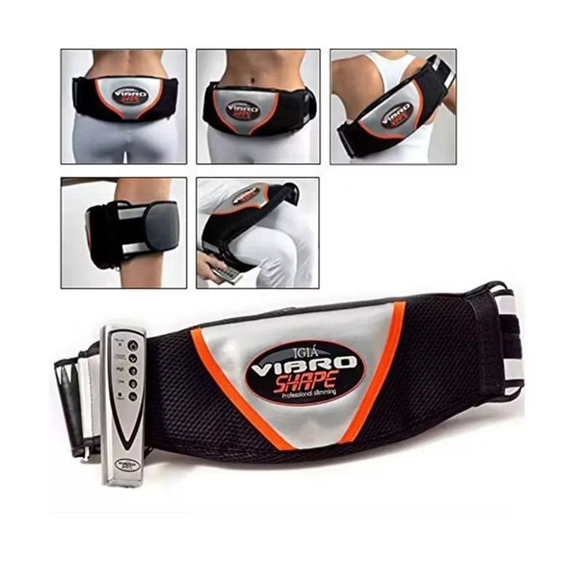 GENERICO - Masajeador Faja Cinturon Vibro STermo Reductora Moldea Tonifica