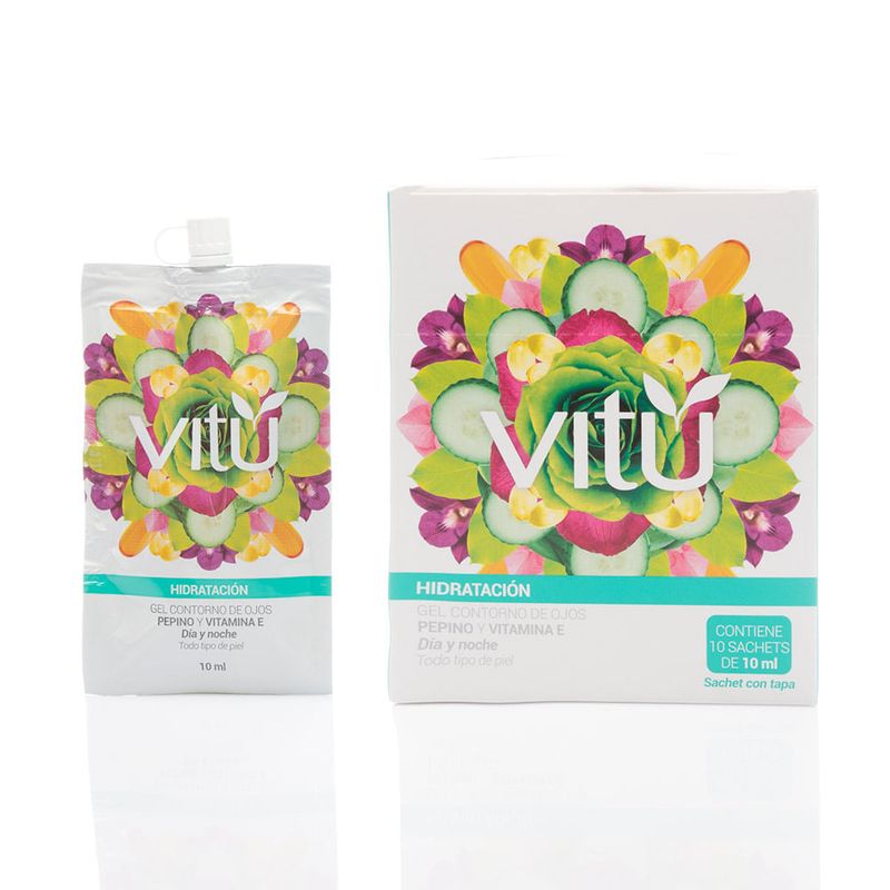 VITU - Gel Vitú Contorno De Ojos Pepino Y Vitamina E x10