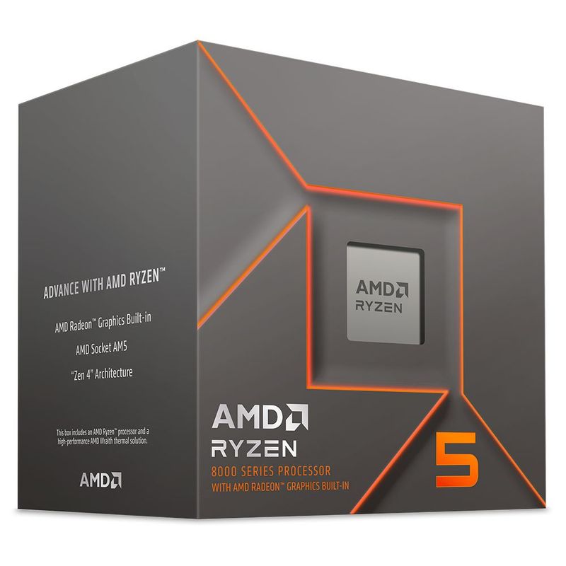 AMD - Procesador AMD Ryzen 5 8600G AM5.