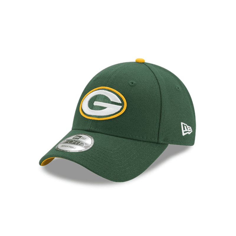NEW ERA - Gorra New Era Green Bay Packers 940 Ajustable Unisex-Verde