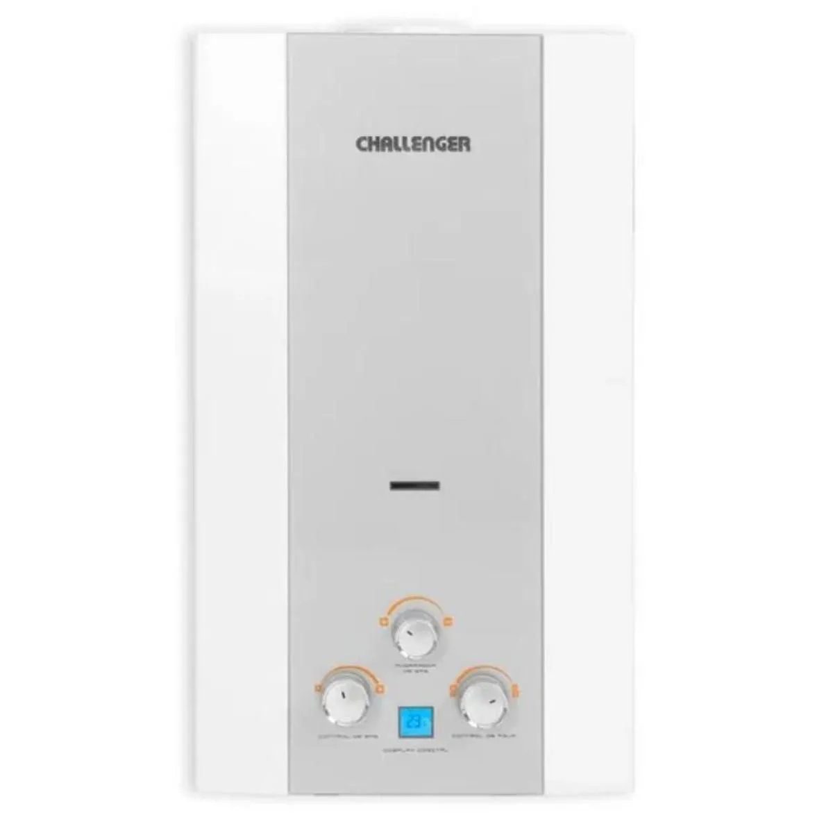 CHALLENGER - Calentador Challenger Gn10lt Tiro Natural Blanc - WHG 7102 GN