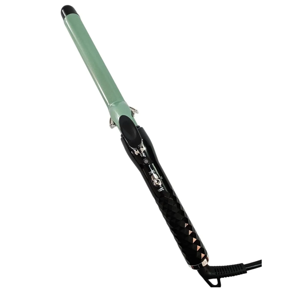 MAXI - Rizador Pinza Para Cabello Maxi Curling Iron HD-8501 Aguacate