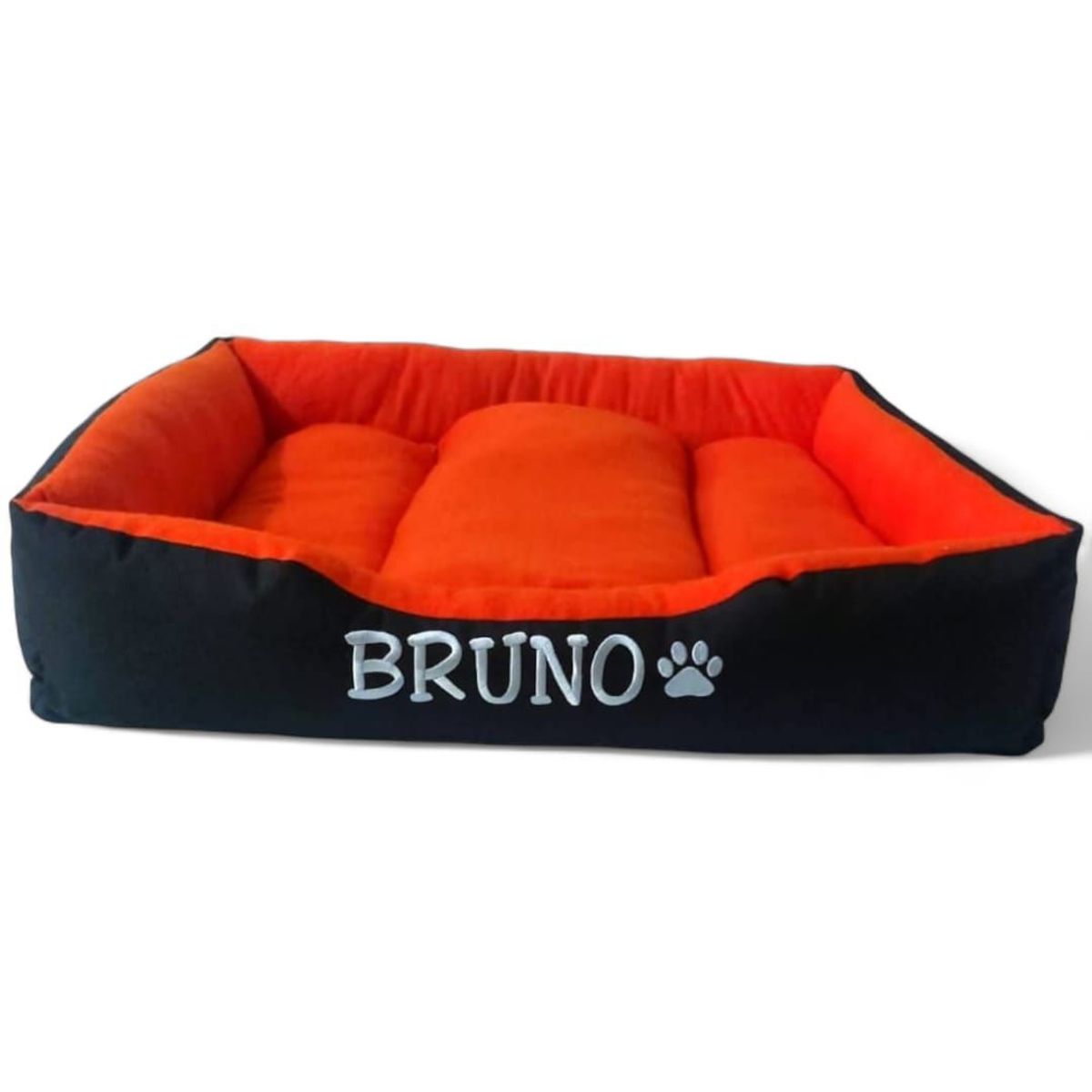 GENERICO - Cama Para Perros y Gatos Personalizada 80  x 60 cm Naranja