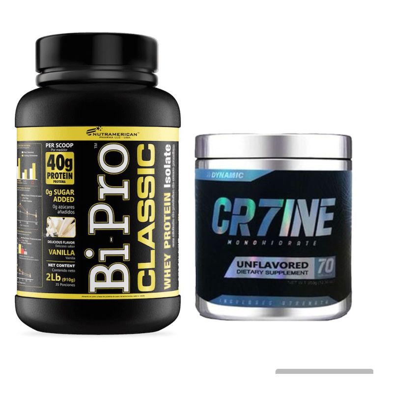 GENERICO - bipro clasica  2 libras + creatina pura CRTINE
