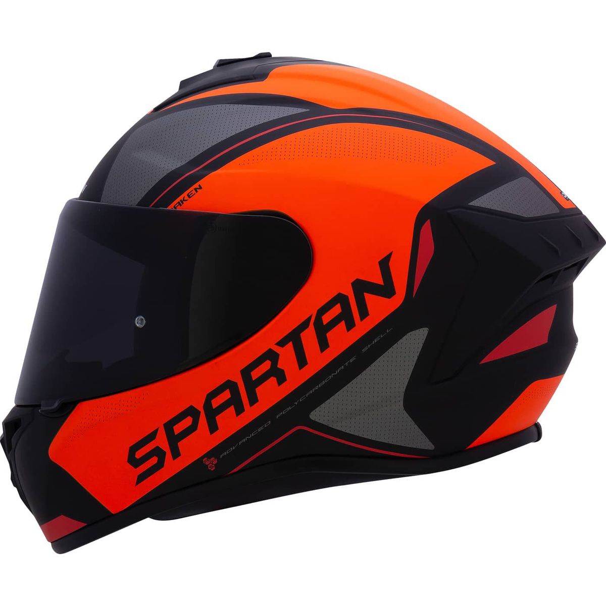 SPARTAN - CASCO SPARTAN DRAKEN CERTIFICADO GEAR NARANJA MATE TLL S