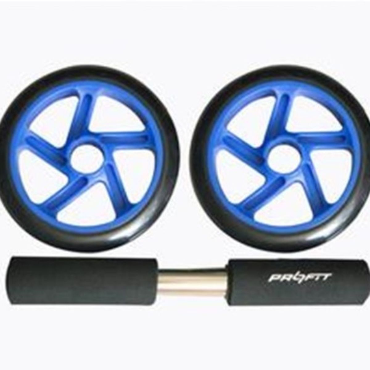 GENERICO - RUEDA ABDOMINAL - DOBLE LLANTA - AGARRE ACOLCHONADO