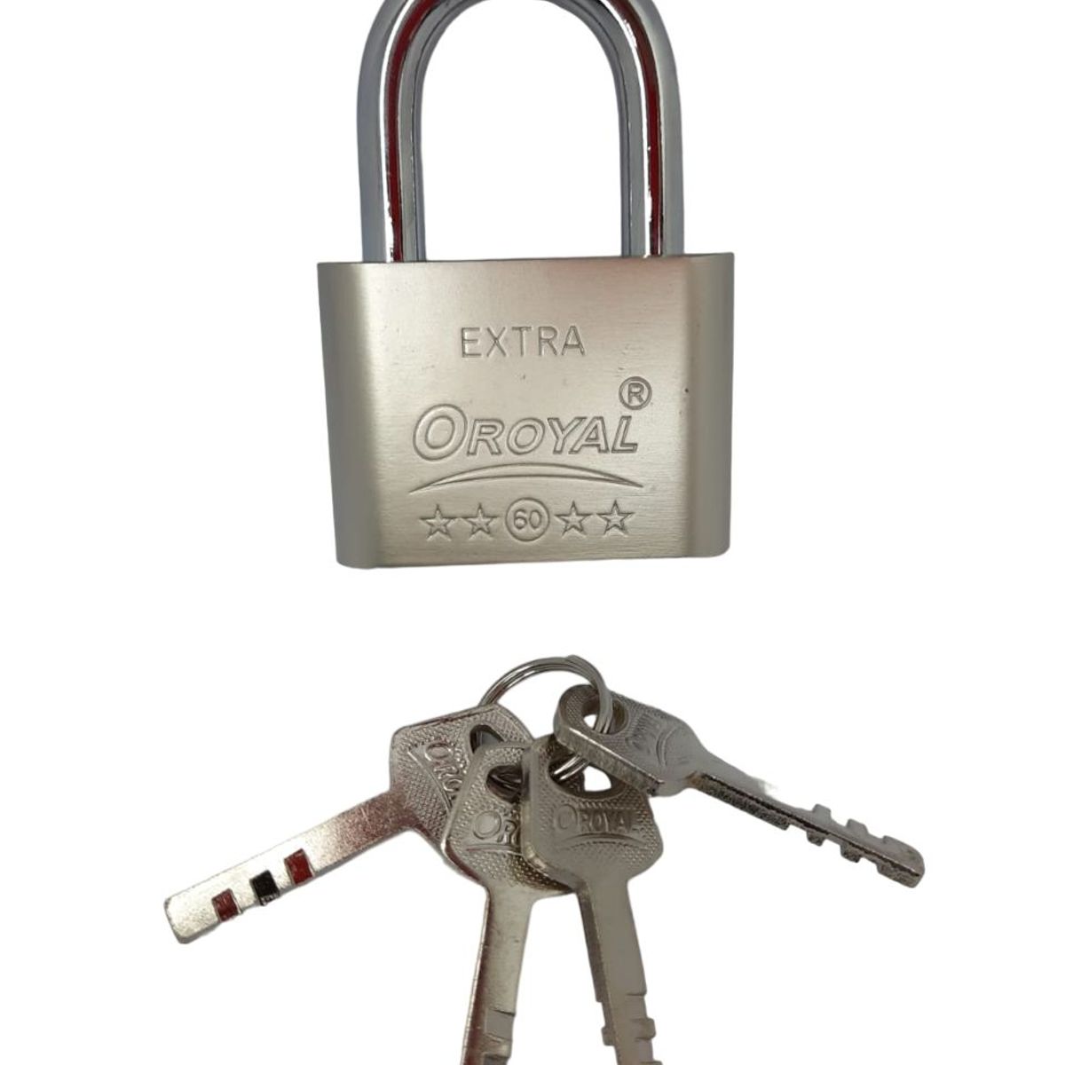 GENERICO - Candado de Seguridad 4 Llaves 70mm