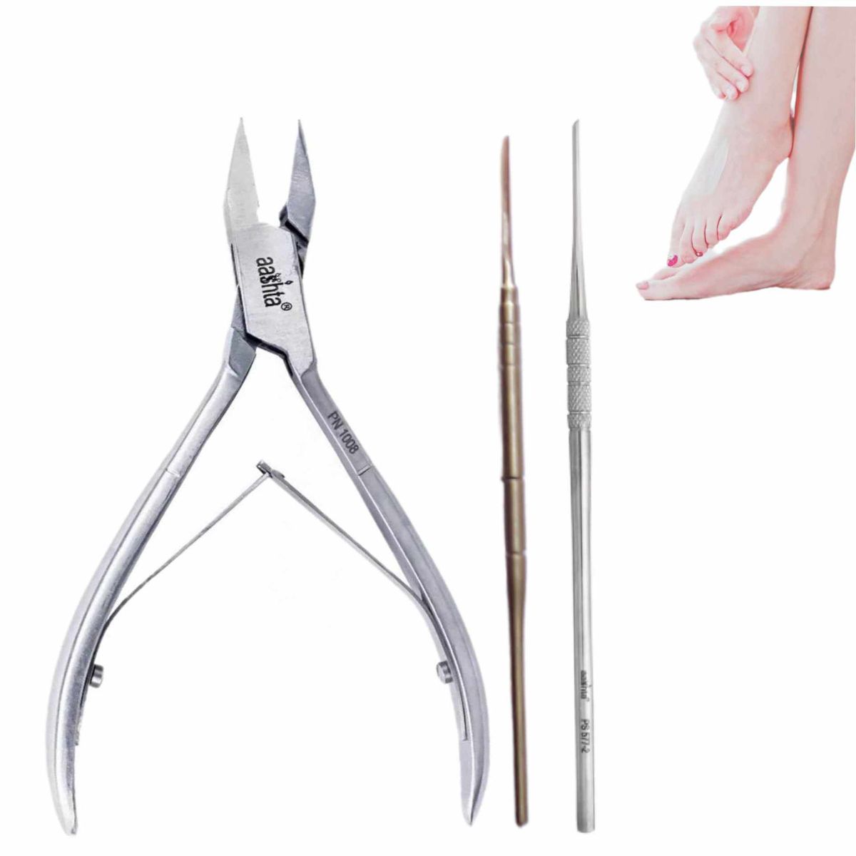 GENERICO - kit Pedicura Profesional Uñas Encarnadas Podología Basico