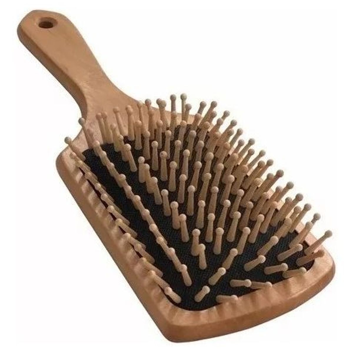 GENERICO - Cepillo Para El Cabello Plano En Bambú Y Madera