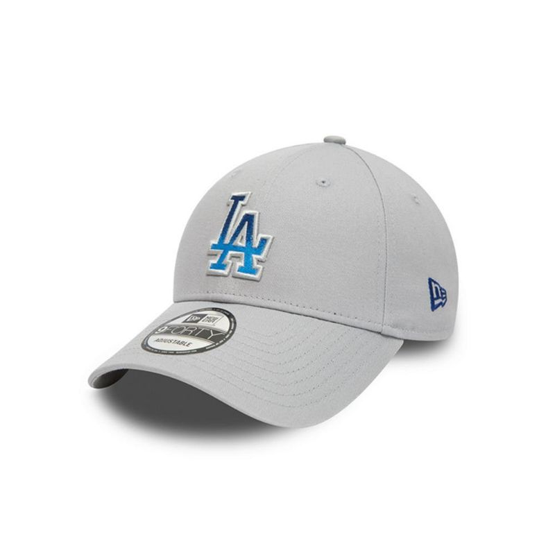 NEW ERA - Gorra New Era Los Angeles Dodgers 940 Ajustable Unisex-Gris