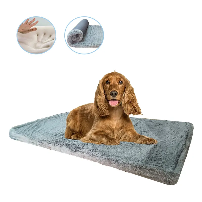 TECHCONFORT - Cama Para Mascota Perro en viscoelástica memory foam Relajante Varios Usos