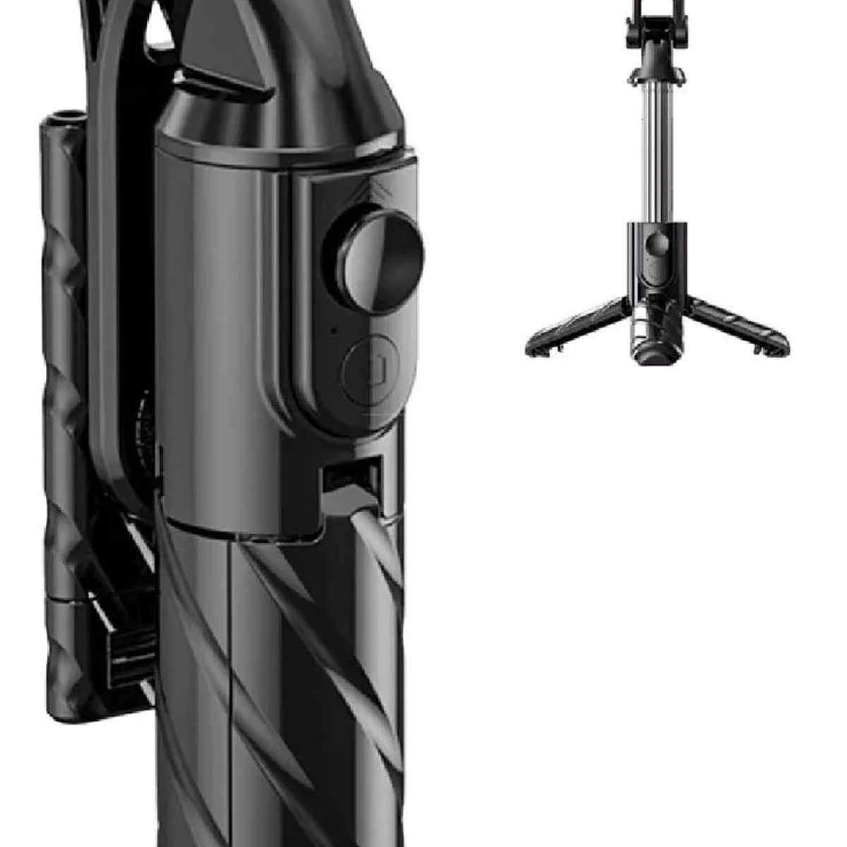 10 SECONDS - Palo Selfie Trípode Viajero Bluetooth Control Premium 3 En 1