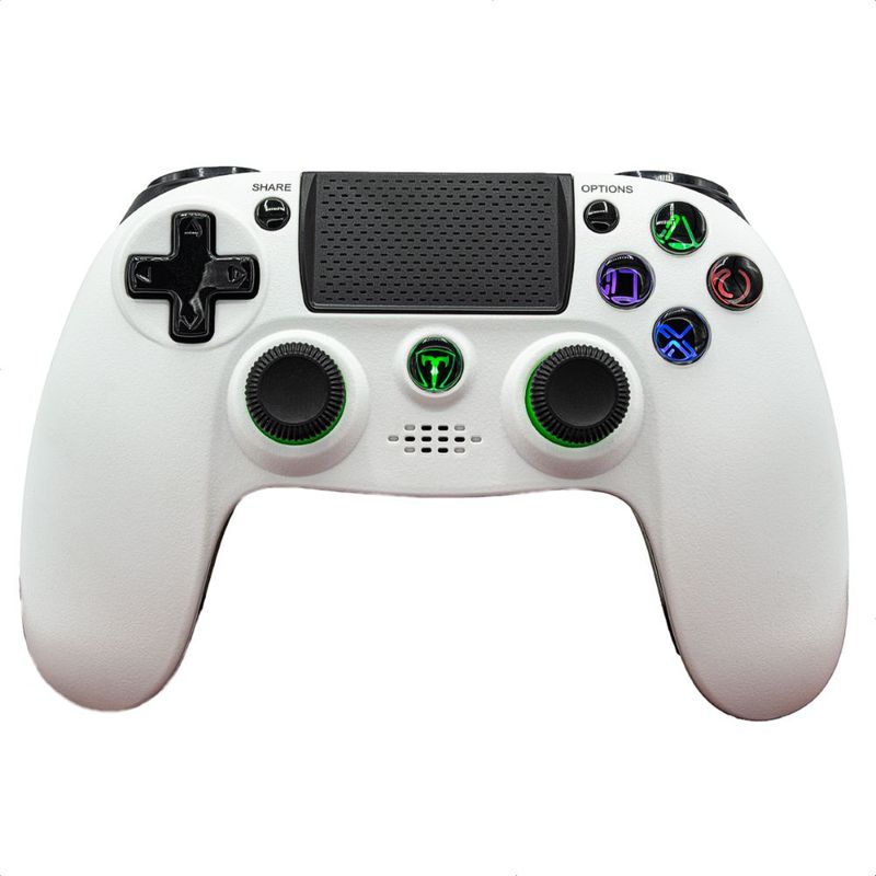 T-DAGGER - Control Gamepad Bluetooth USB T-Dagger Scorpio PC PS4 T-TGP802W Wht.