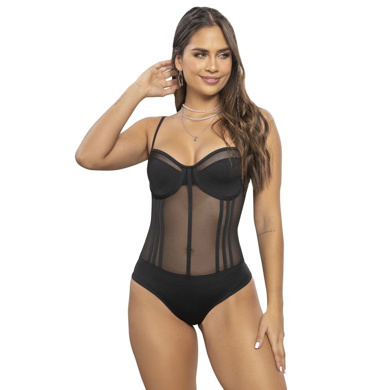 ATYPICAL - Body Mujer Negro Atypical 7168