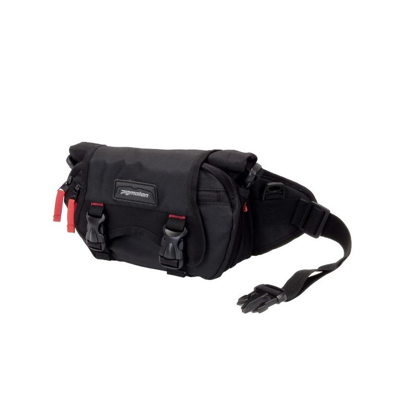 PIGMALION - Canguro Riñonera Impermeable Pigmalion Negro
