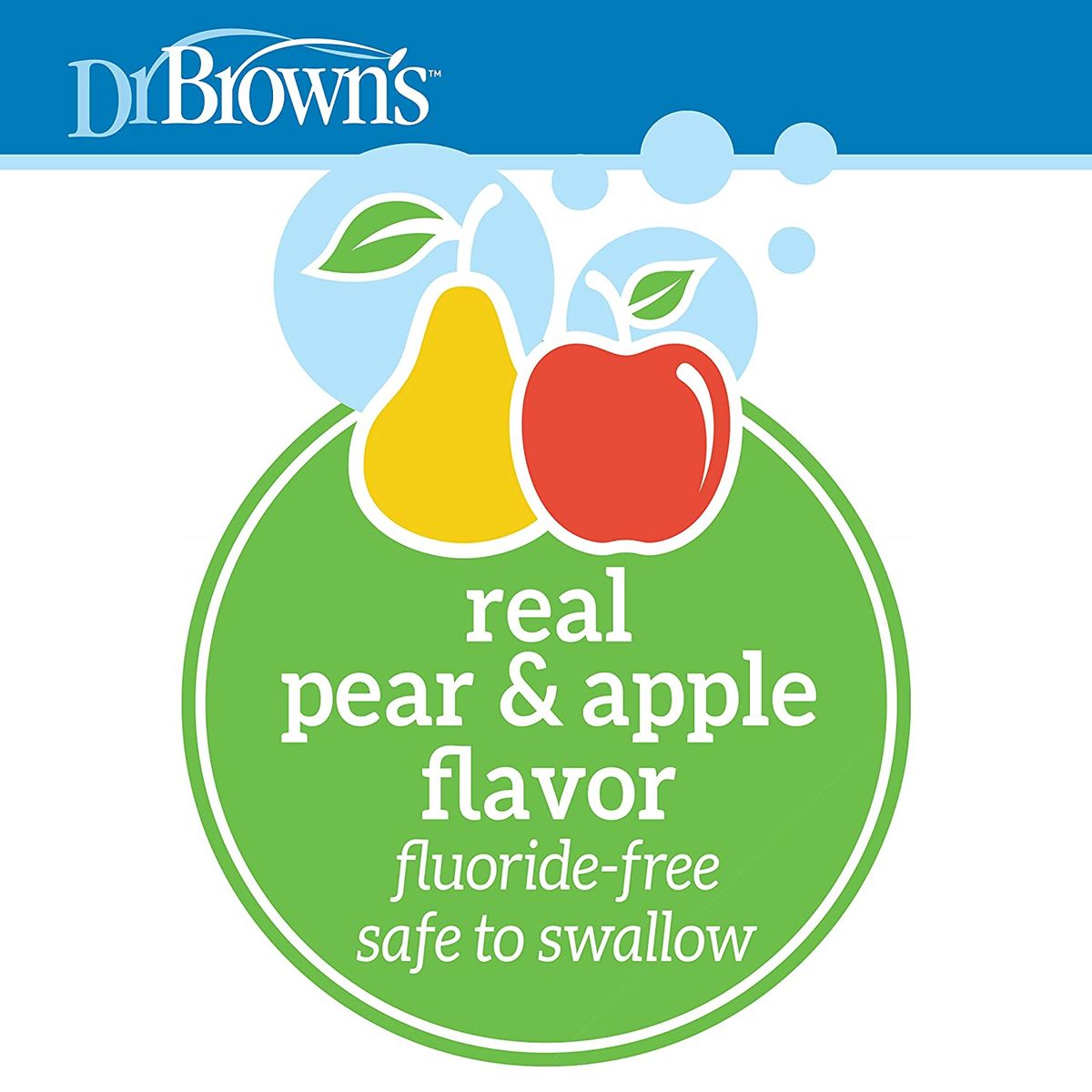 DR BROWNS - Crema+Cepillo de Dientes Dr Browns Para Bebe