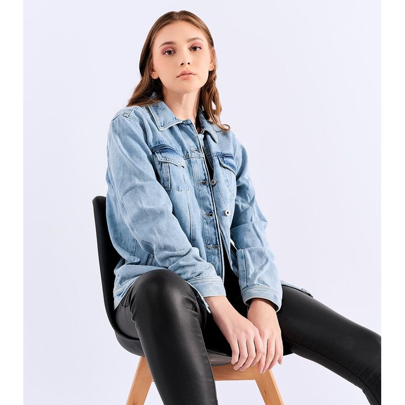 DEREK - Chaqueta en Jean para Mujer Derek