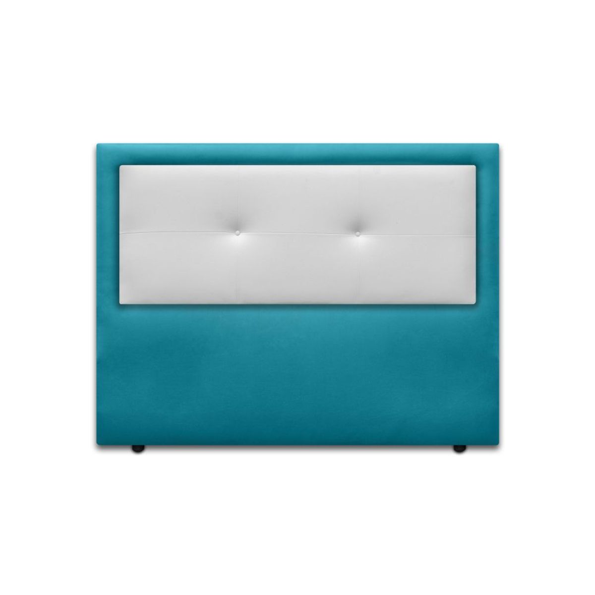 MAGIC CLASS - CABECERO JINGLE DE PISO90X120 MICROFIBRA AZUL