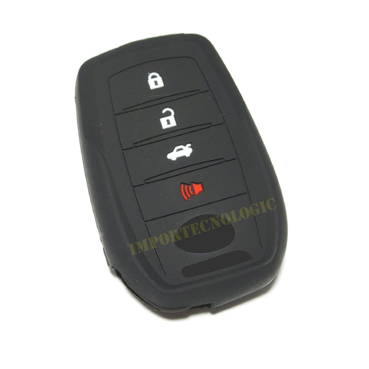 GENERICO - Forro Protector Para Llave Toyota Inteligente Fortuner 2024